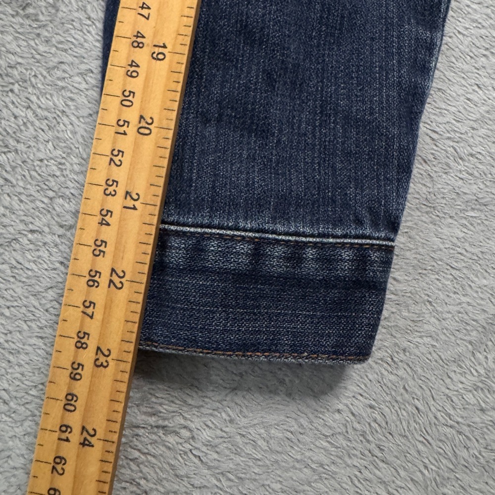 Vintage 90s Guess Denim Jacket Authentic Original Jeans Classic Trucker Size M - Picture 11 of 12